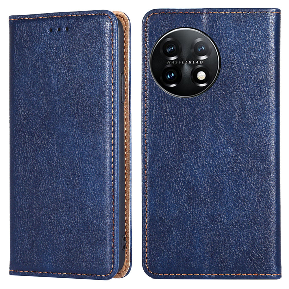 Magnetic Phone Case For OnePlus 11 5G PU Leather Protective Anti-scratch Cell Phone Cover with Wallet Stand Magnetic Phone Case For OnePlus 11 5G PU Leather Protective Anti-scratch Cell Phone Cover with Wallet Stand